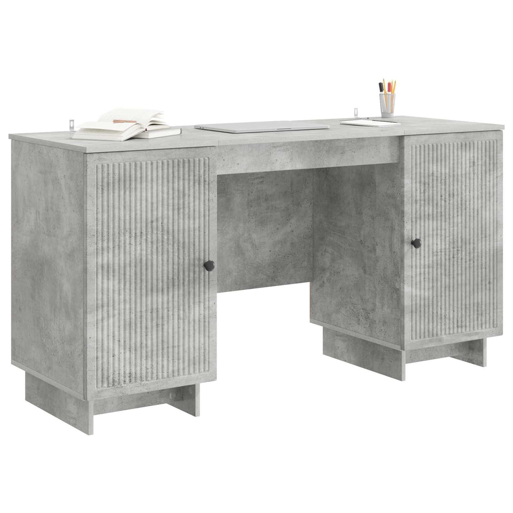 Stalas Betono pilka Apdirbta mediena 142,5 x 50 x 75 cm