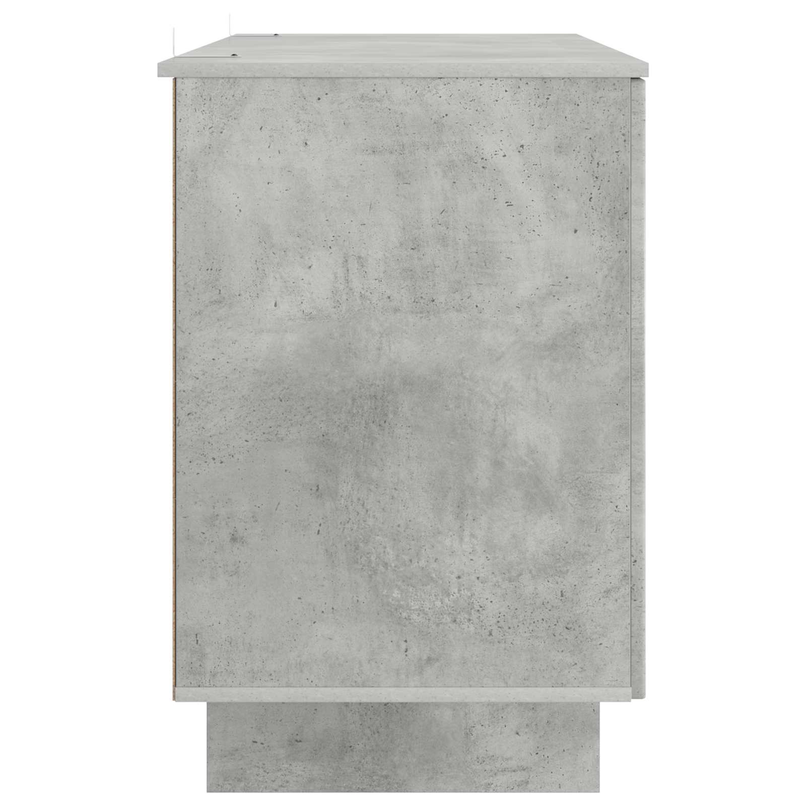Stalas Betono pilka Apdirbta mediena 142,5 x 50 x 75 cm