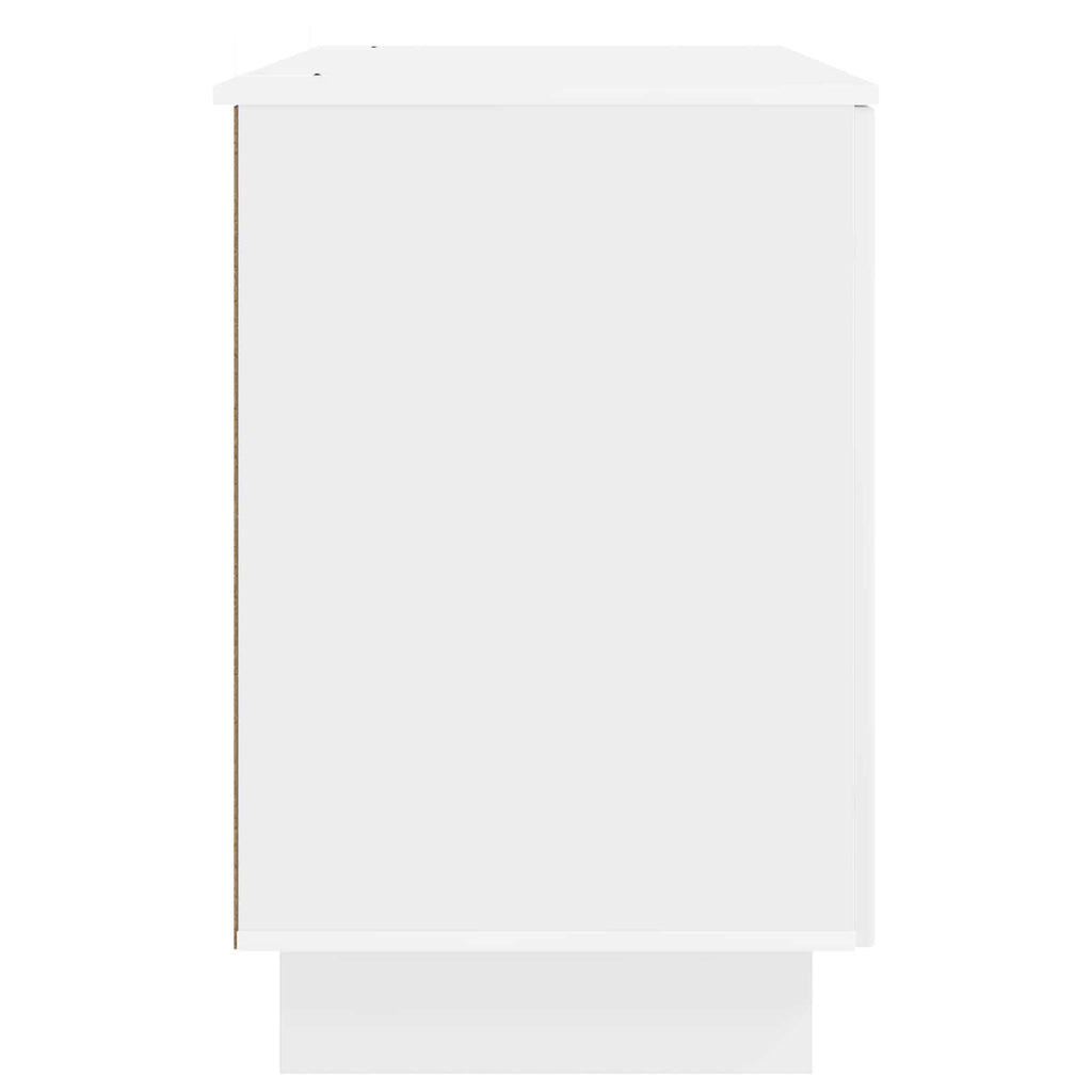 Stalas Itin blizgi balta Apdirbta mediena 142,5 x 50 x 75 cm