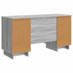 Stalas Pilka Sonoma Apdirbta mediena 142,5 x 50 x 75 cm