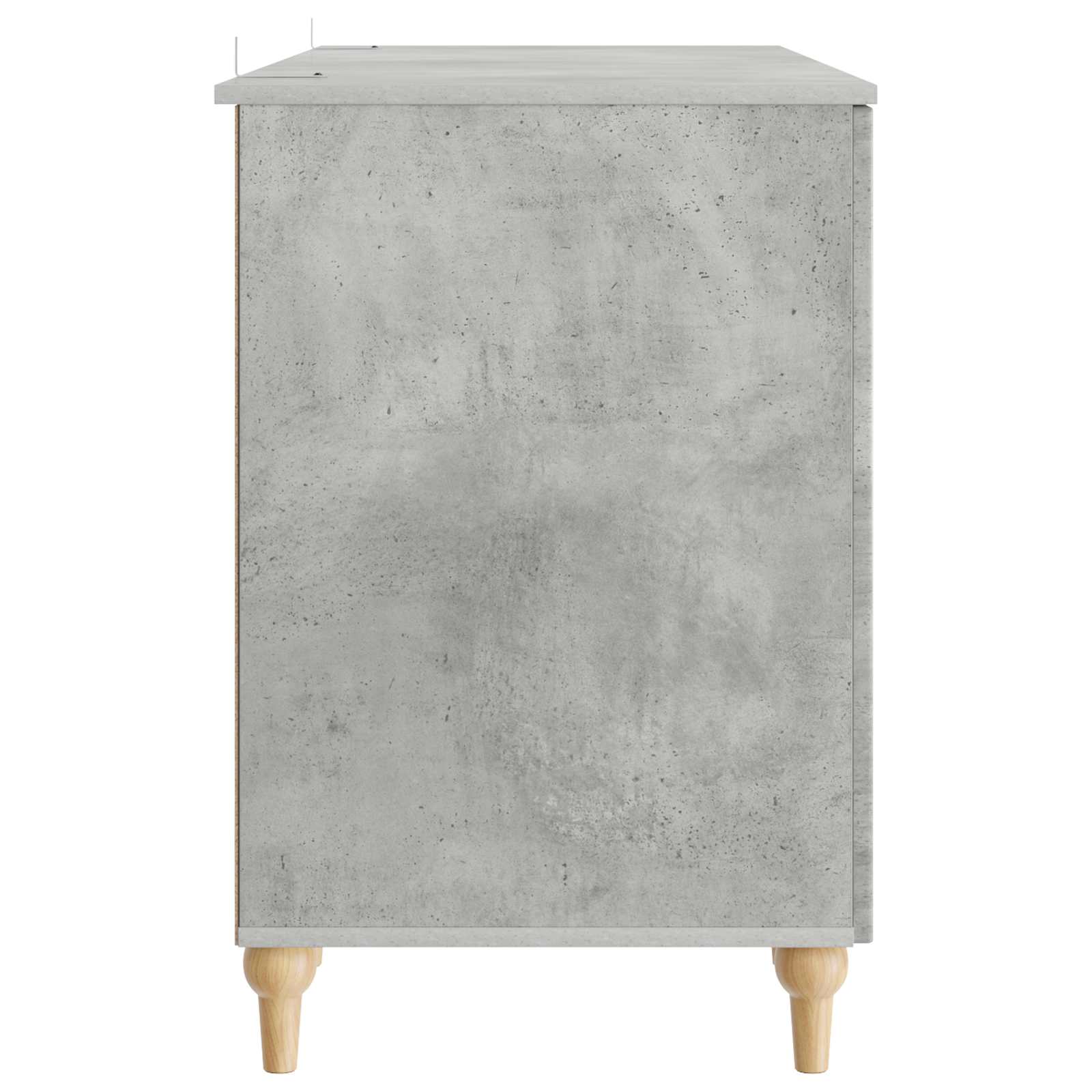 Stalas Betono pilka 142,5 x 50 x 75 cm Apdirbta mediena