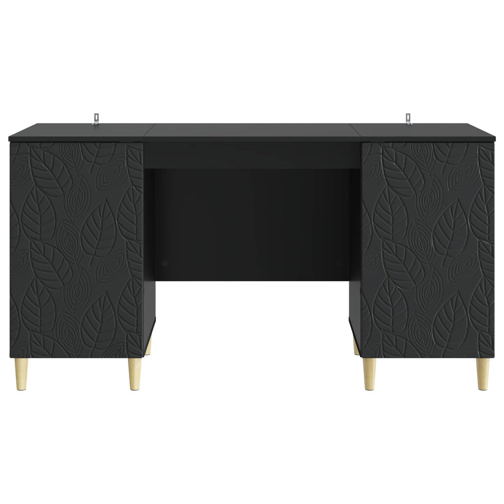Stalas Juoda Apdirbta mediena 142,5 x 50 x 75 cm
