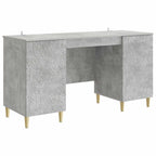 Stalas Betono pilka Apdirbta mediena 142,5 x 50 x 75 cm