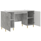 Stalas Betono pilka Apdirbta mediena 142,5 x 50 x 75 cm