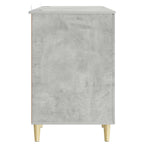 Stalas Betono pilka Apdirbta mediena 142,5 x 50 x 75 cm