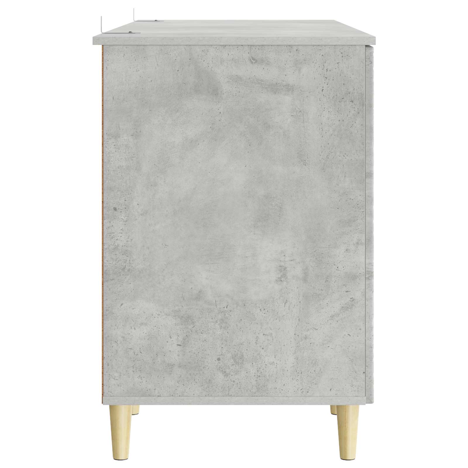 Stalas Betono pilka Apdirbta mediena 142,5 x 50 x 75 cm