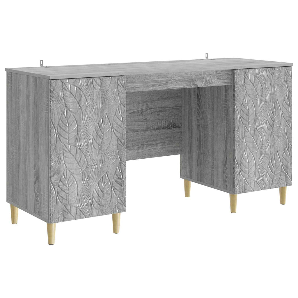 Stalas Pilka Sonoma Apdirbta mediena 142,5 x 50 x 75 cm