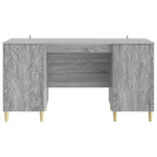 Stalas Pilka Sonoma Apdirbta mediena 142,5 x 50 x 75 cm