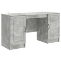 Stalas Betono pilka 142,5 x 50 x 75 cm Apdirbta mediena