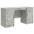 Stalas Betono pilka 142,5 x 50 x 75 cm Apdirbta mediena