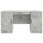 Stalas Betono pilka 142,5 x 50 x 75 cm Apdirbta mediena