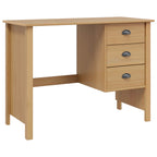 Stalas su stalčiais HILL Medus ruda 100 x 45 x 74 cm