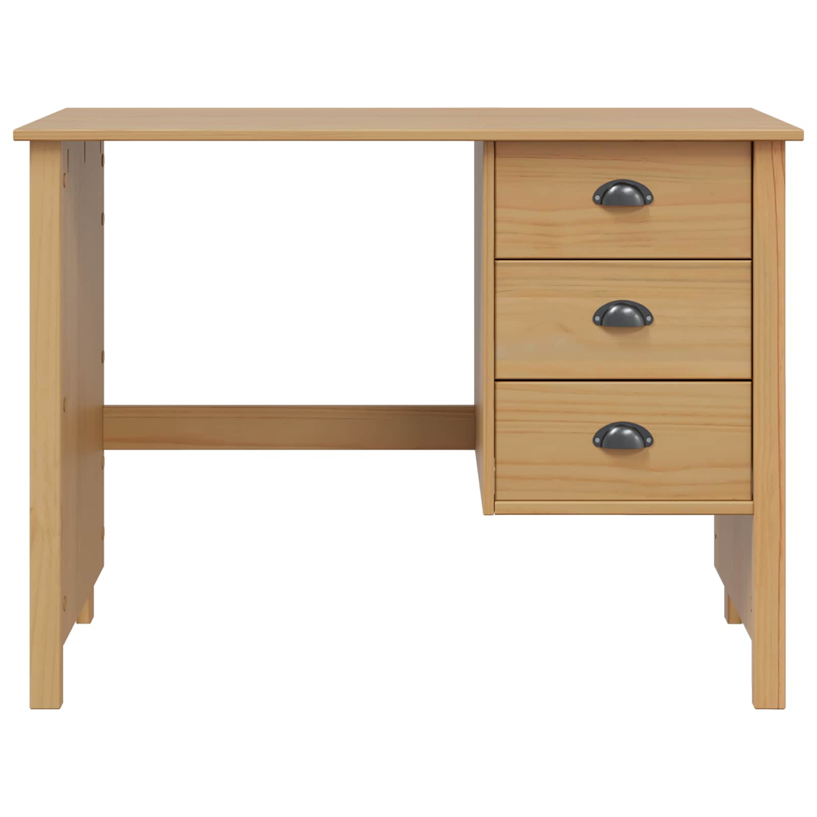 Stalas su stalčiais HILL Medus ruda 100 x 45 x 74 cm