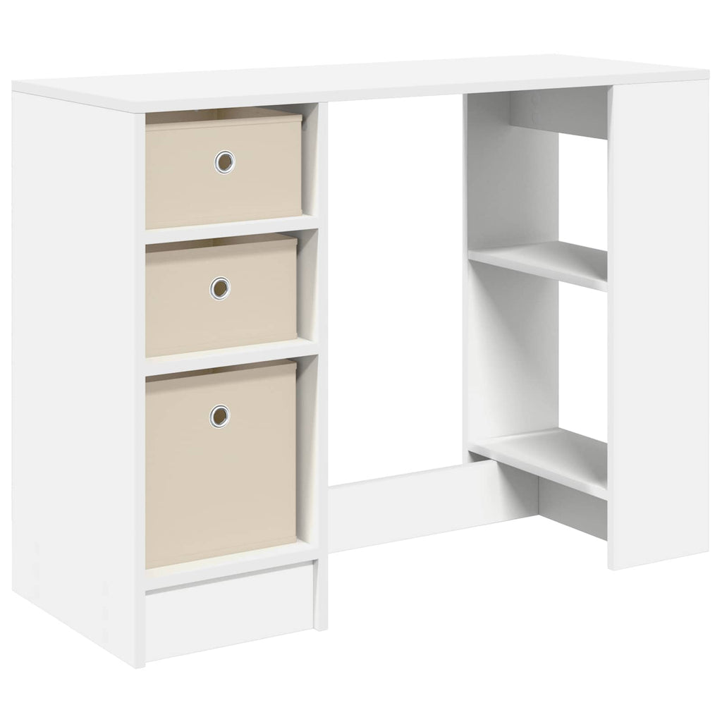 Stalas Balta Apdirbta mediena 100 x 40 x 75 cm
