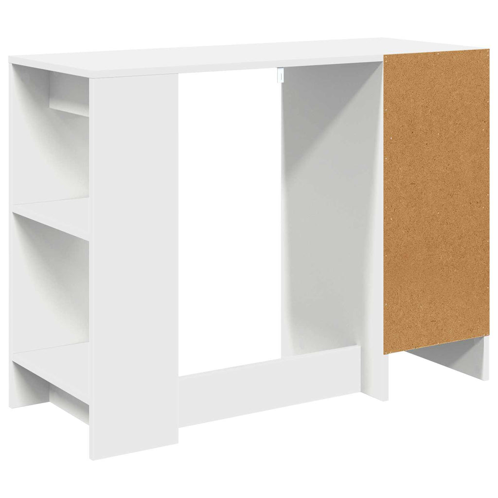 Stalas Balta Apdirbta mediena 100 x 40 x 75 cm