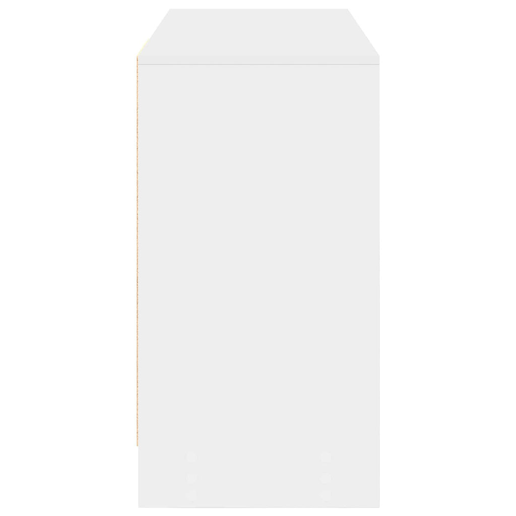 Stalas Balta Apdirbta mediena 100 x 40 x 75 cm