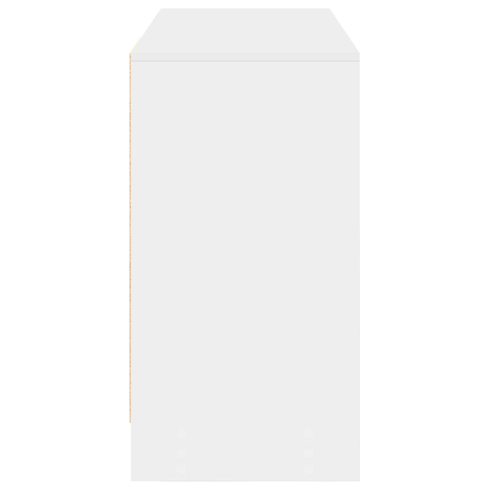 Stalas Balta Apdirbta mediena 100 x 40 x 75 cm