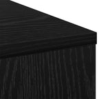 Stalas Juodas ąžuolas Apdirbta mediena 100 x 40 x 75 cm