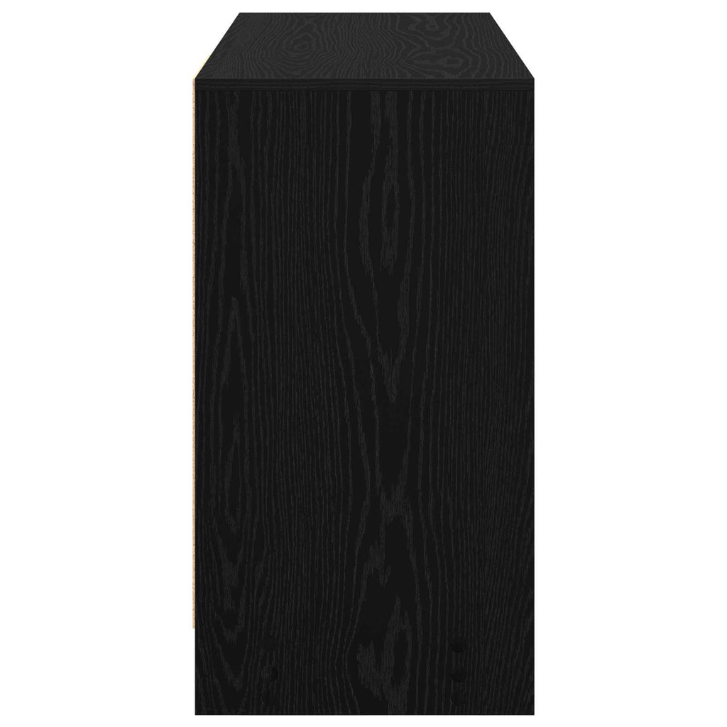 Stalas Juodas ąžuolas Apdirbta mediena 100 x 40 x 75 cm