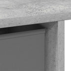 Stalas Betono pilka Apdirbta mediena 100 x 40 x 75 cm