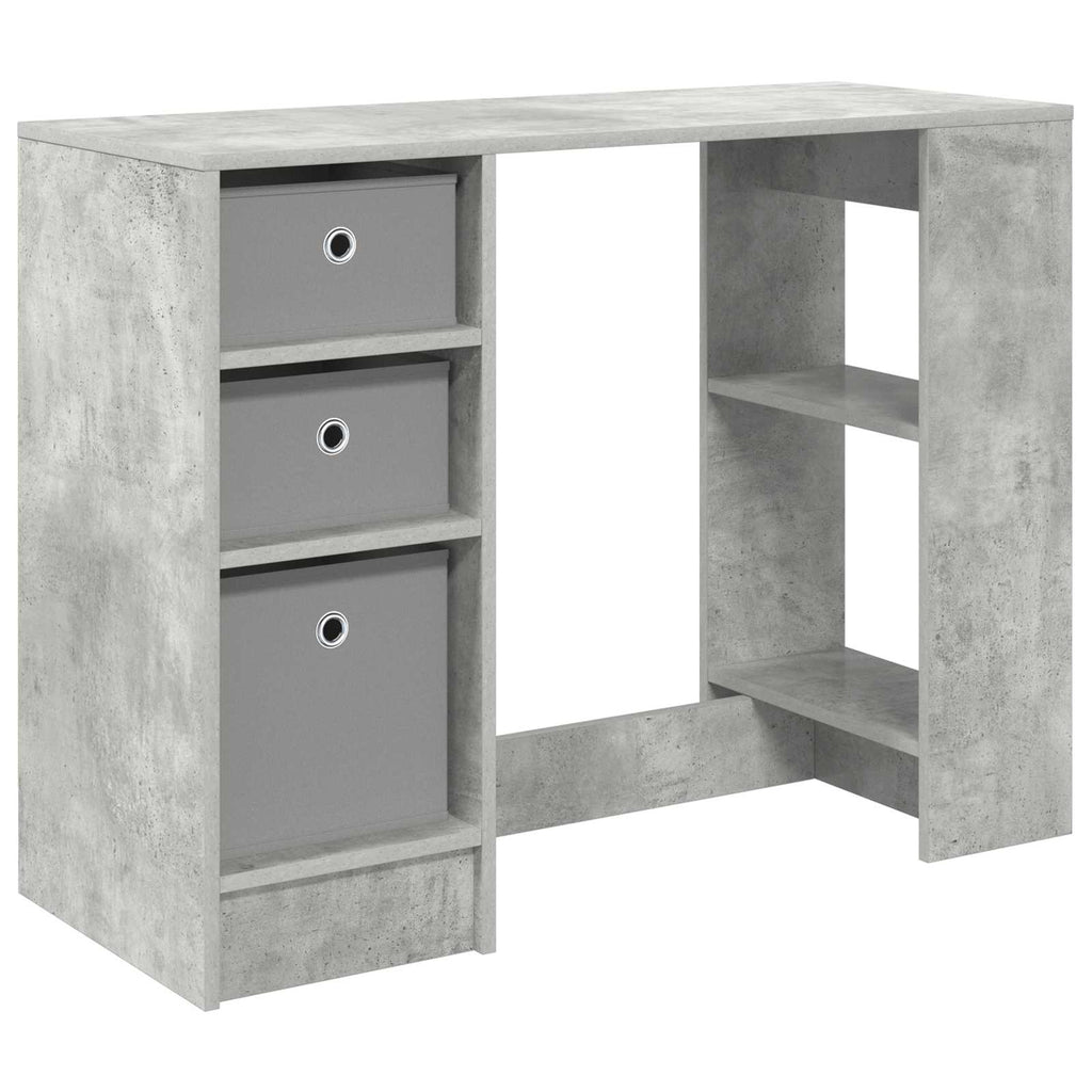 Stalas Betono pilka Apdirbta mediena 100 x 40 x 75 cm