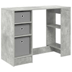 Stalas Betono pilka Apdirbta mediena 100 x 40 x 75 cm