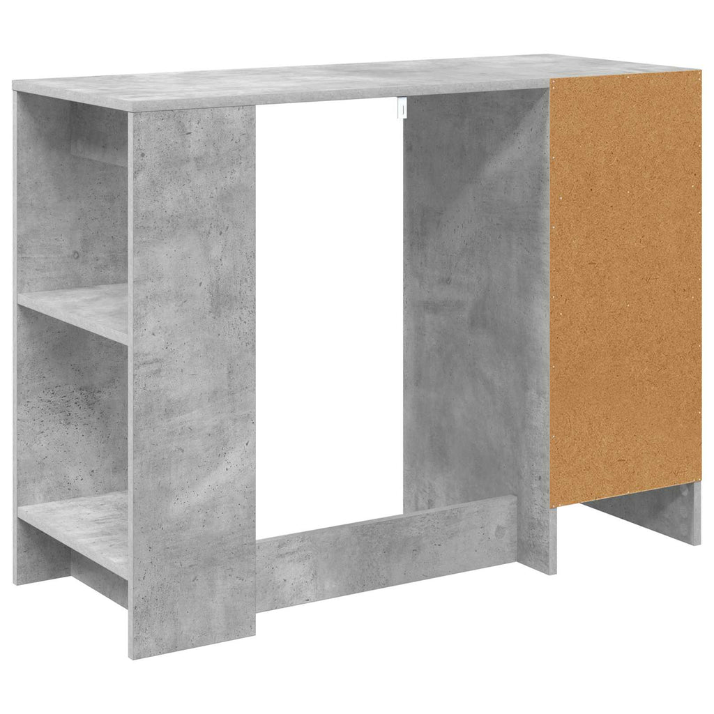Stalas Betono pilka Apdirbta mediena 100 x 40 x 75 cm