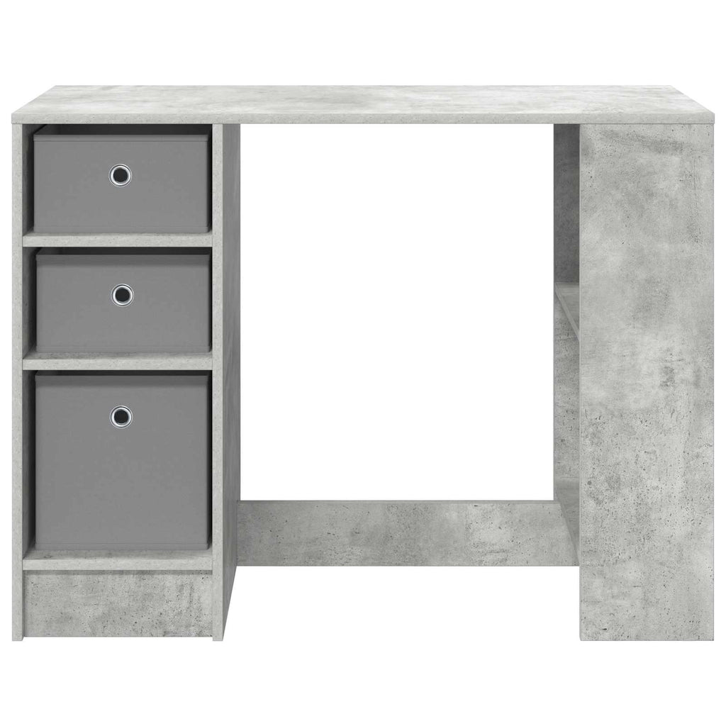 Stalas Betono pilka Apdirbta mediena 100 x 40 x 75 cm