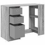 Stalas Pilkas Sonoma Apdirbta mediena 100 x 40 x 75 cm
