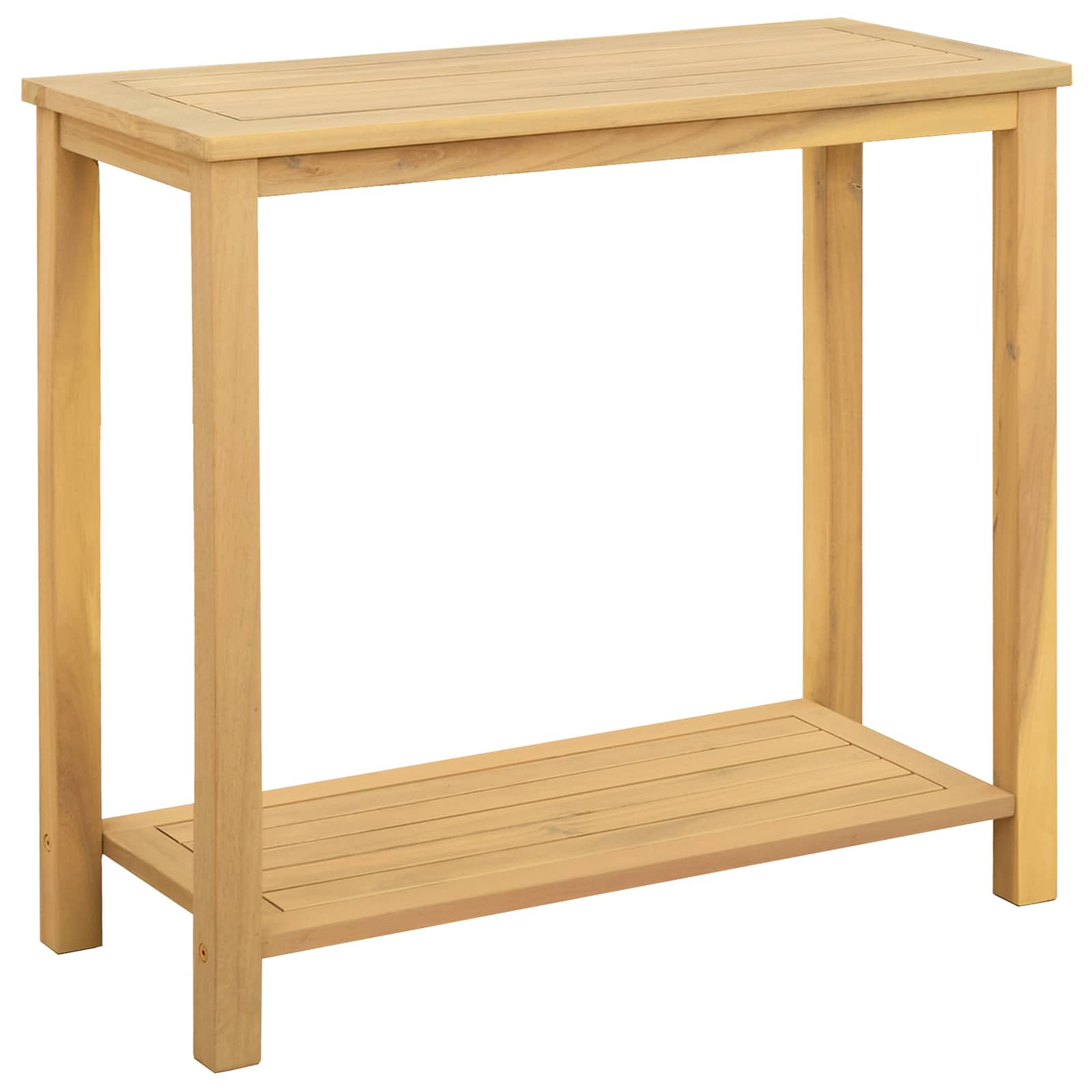 Sodo konsolinis stalas Šviesus akacijų 80 x 35 x 75 cm