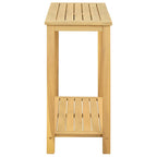 Sodo konsolinis stalas Šviesus akacijų 80 x 35 x 75 cm