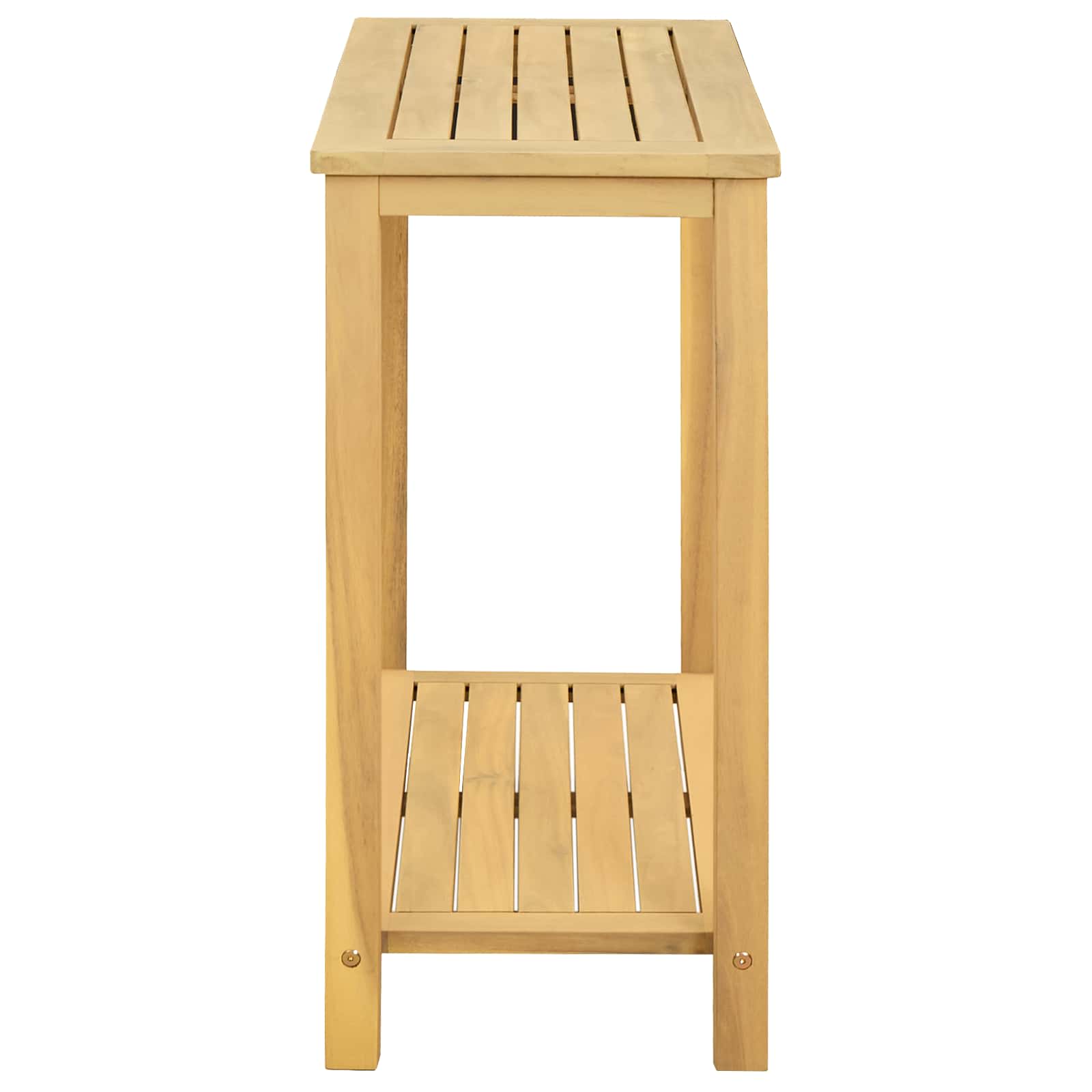 Sodo konsolinis stalas Šviesus akacijų 80 x 35 x 75 cm