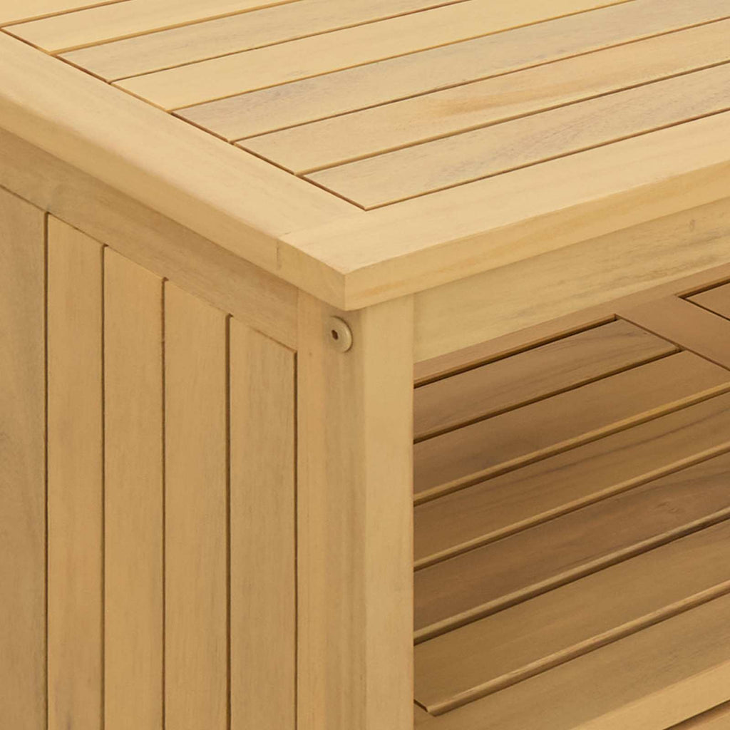 Sodo konsolinis stalas Šviesus akacijų 110 x 35 x 75 cm
