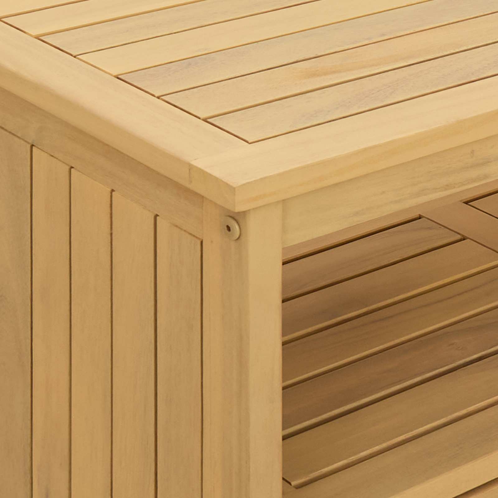 Sodo konsolinis stalas Šviesus akacijų 110 x 35 x 75 cm
