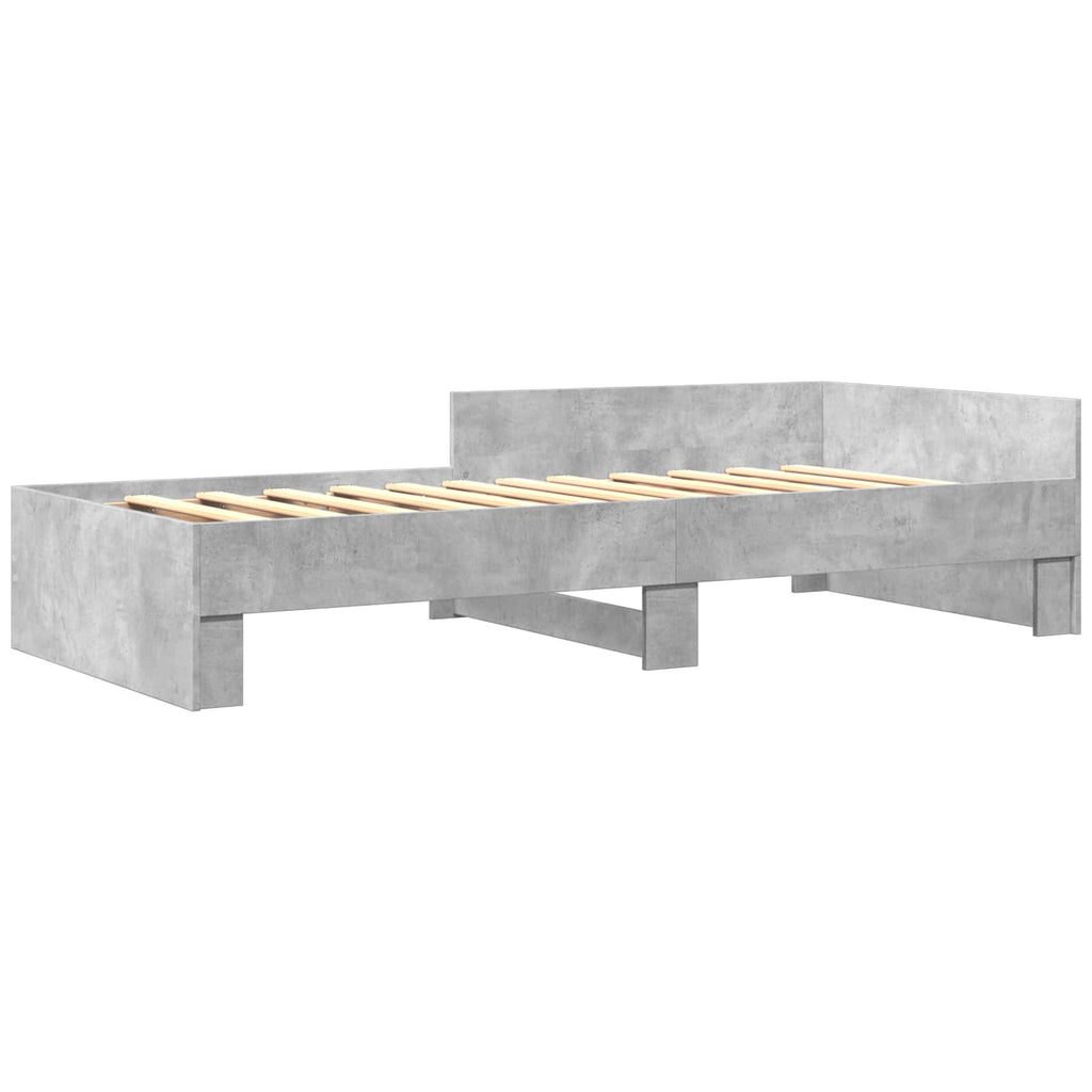 Lovos Rėmas su Galvūgaliu Betono pilka 80 x 200 cm