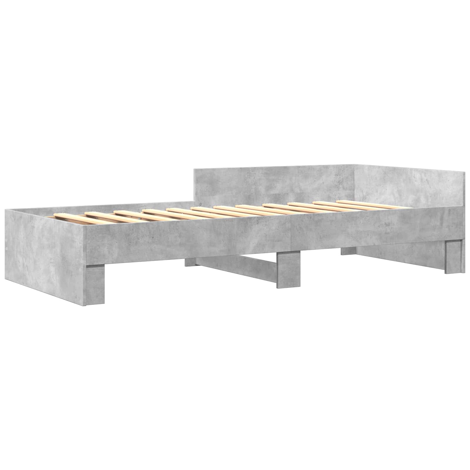 Lovos Rėmas su Galvūgaliu Betono pilka 80 x 200 cm