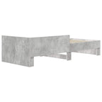 Lovos Rėmas su Galvūgaliu Betono pilka 80 x 200 cm