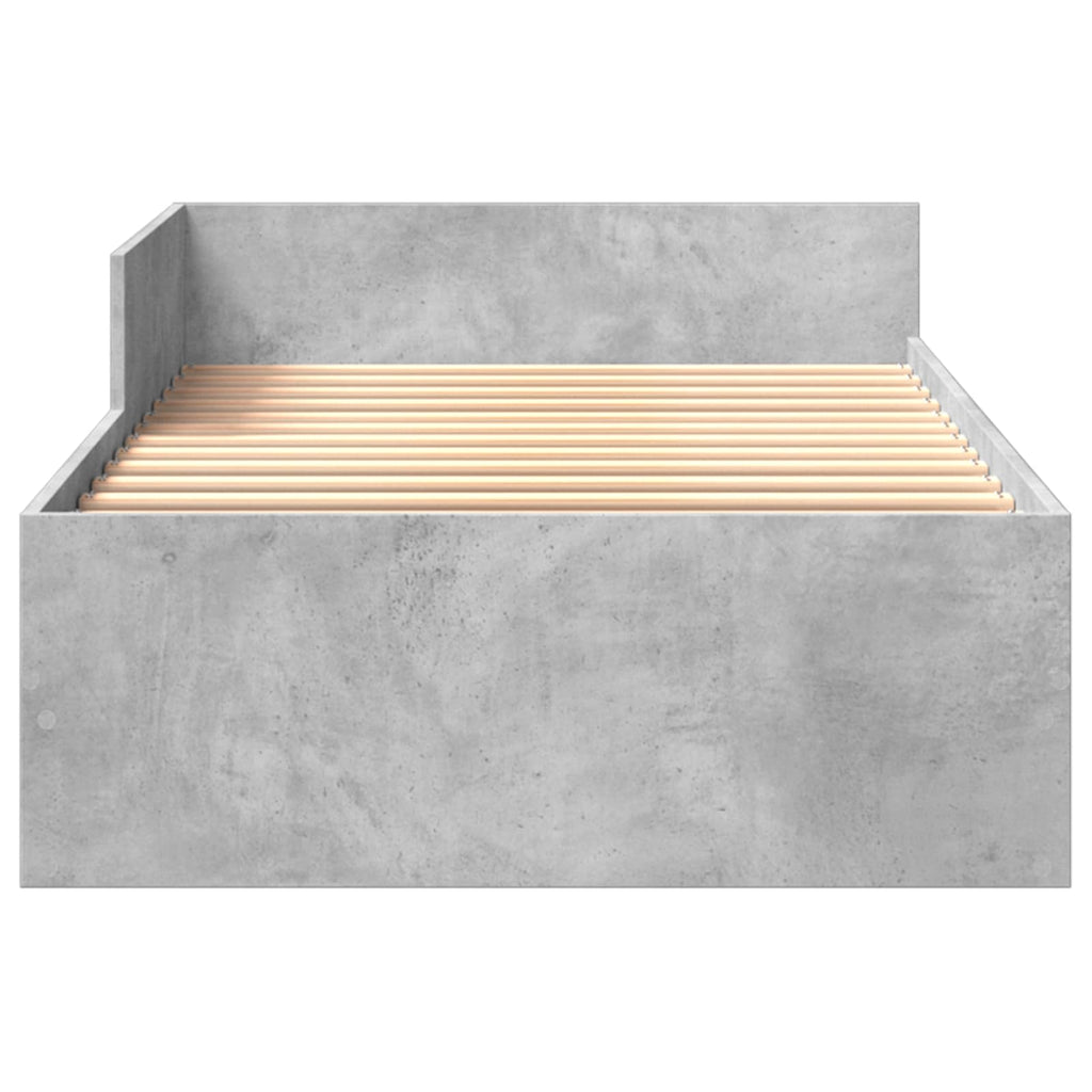Lovos Rėmas su Galvūgaliu Betono pilka 80 x 200 cm