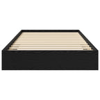 Grindų lovos rėmas Juodojo ąžuolo 80 x 200 cm Apdirbta mediena