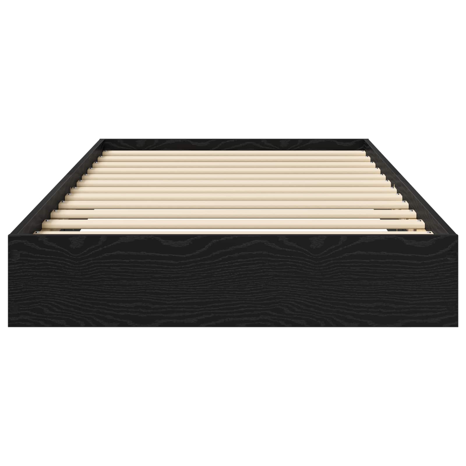 Grindų lovos rėmas Juodojo ąžuolo 80 x 200 cm Apdirbta mediena