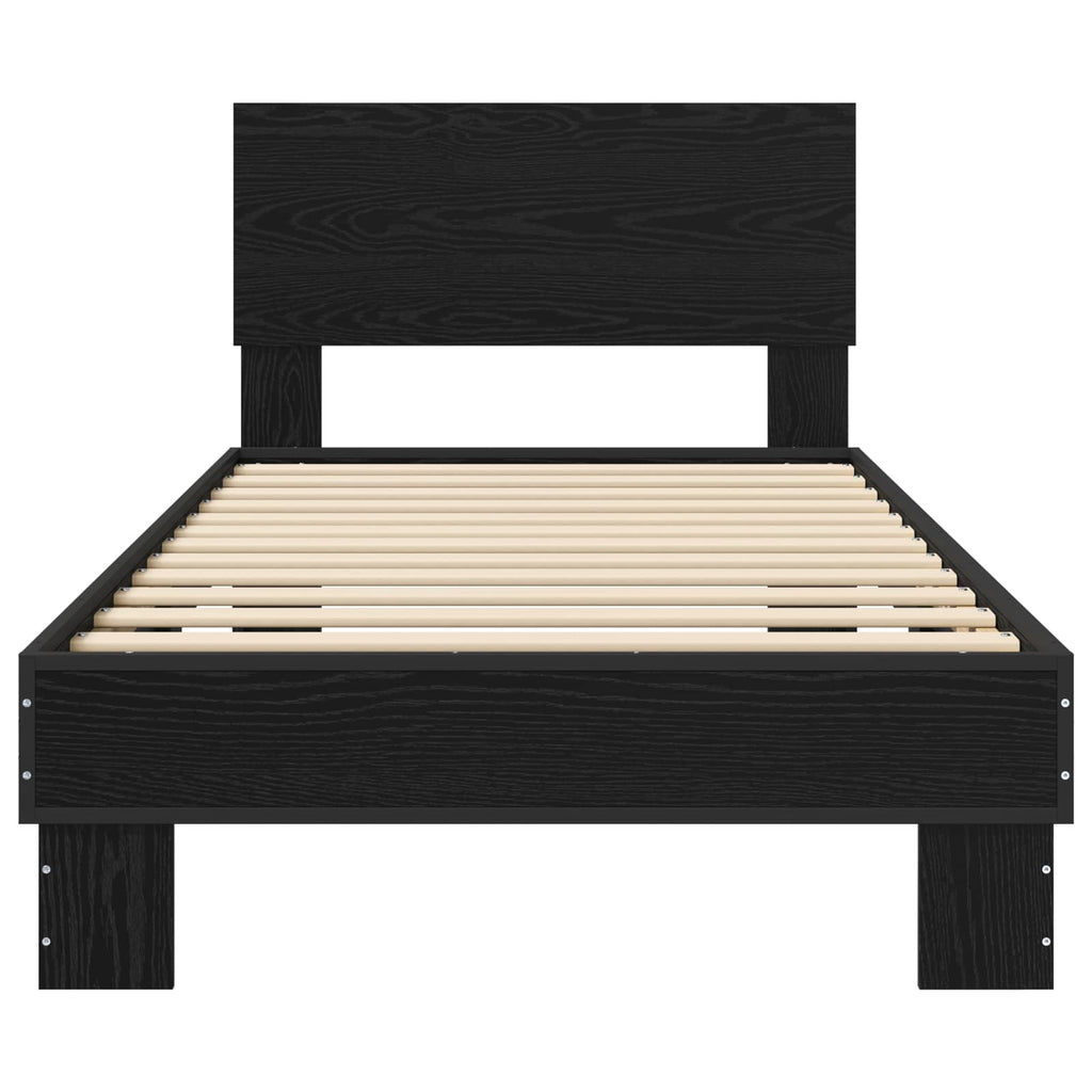 Lovos Rėmas su Galvūgaliu Juodojo ąžuolo 80 x 200 cm