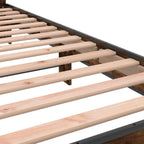 Lovos Rėmas su Galvūgaliu Dūminio ąžuolo 80 x 200 cm