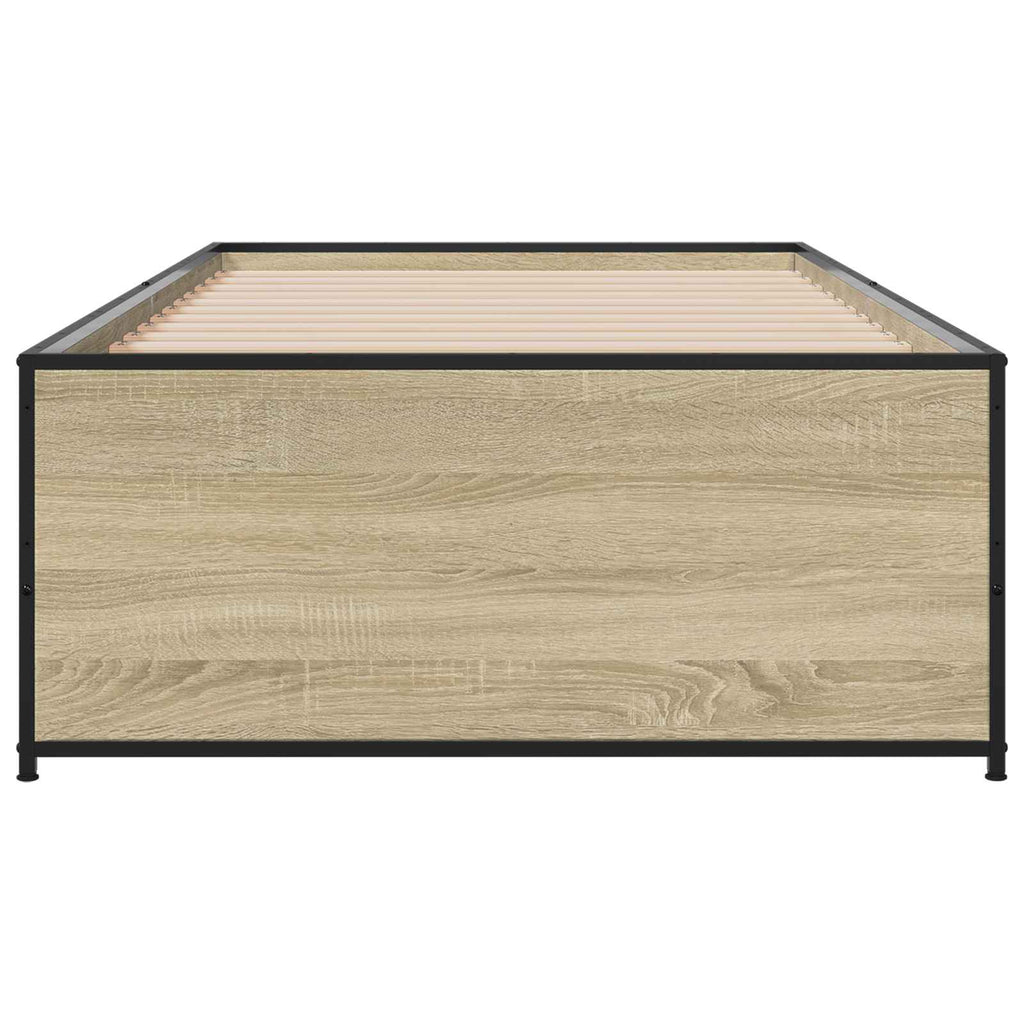 Lovos rėmas Sonoma ąžuolas 80 x 200 cm Apdirbta mediena