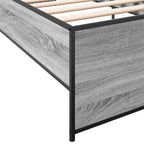 Lovos rėmas Pilka Sonoma 80 x 200 cm Apdirbta mediena
