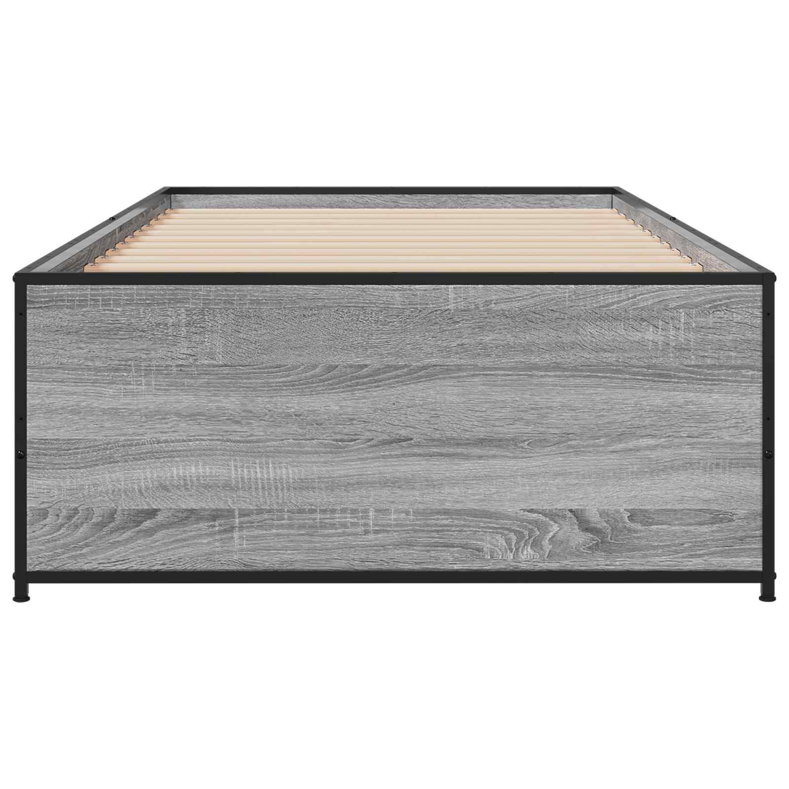 Lovos rėmas Pilka Sonoma 80 x 200 cm Apdirbta mediena