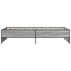 Lovos rėmas Pilka Sonoma 80 x 200 cm Apdirbta mediena