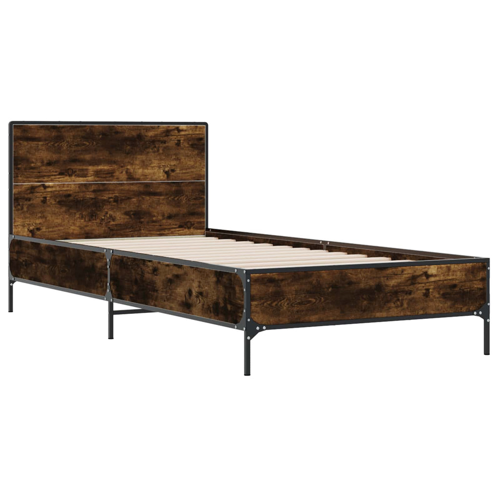 Lovos Rėmas su Galvūgaliu Dūminio ąžuolo 80 x 200 cm
