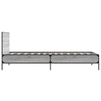Lovos Rėmas su Galvūgaliu Pilka Sonoma 80 x 200 cm