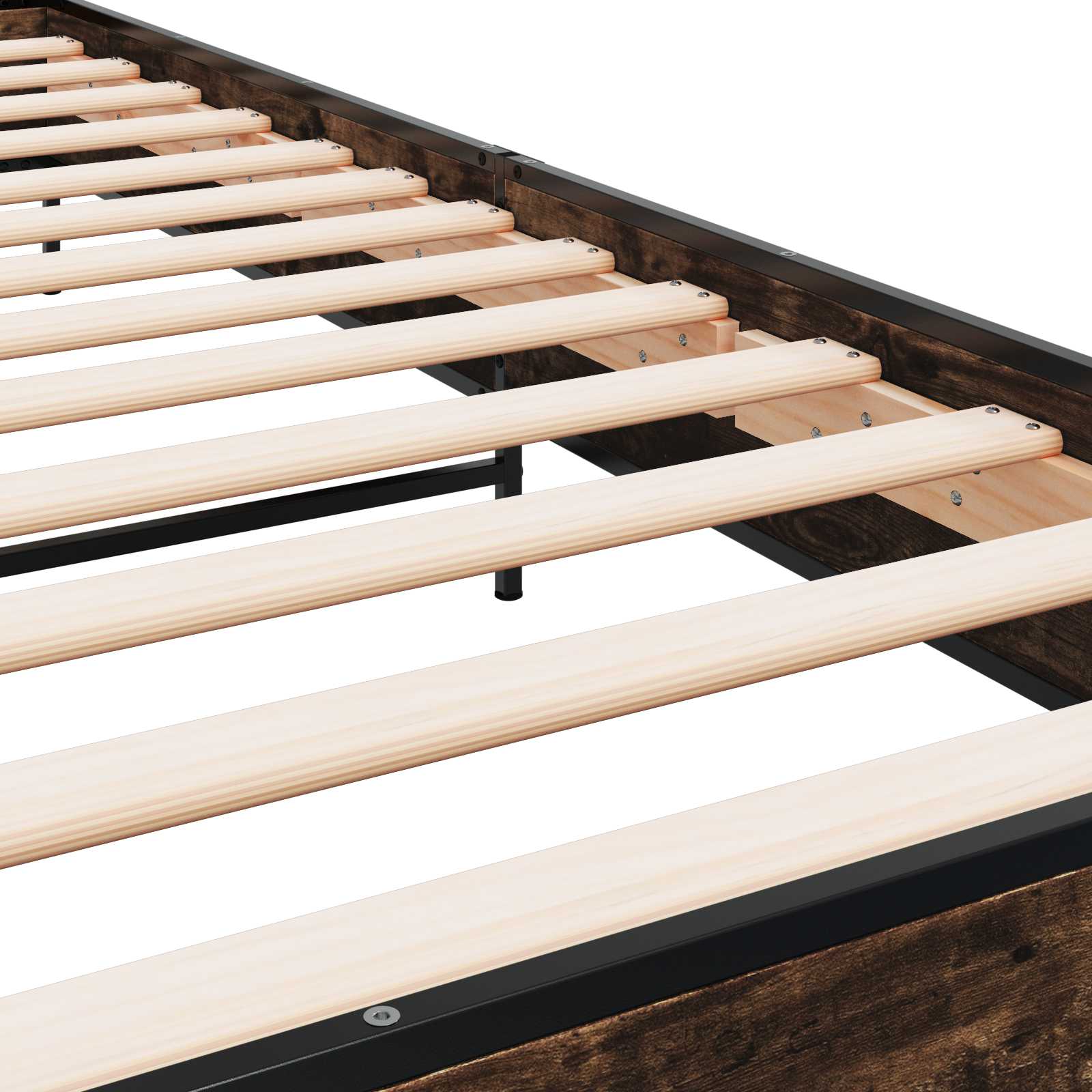 Lovos rėmas Dūminio ąžuolo 80 x 200 cm Apdirbta mediena