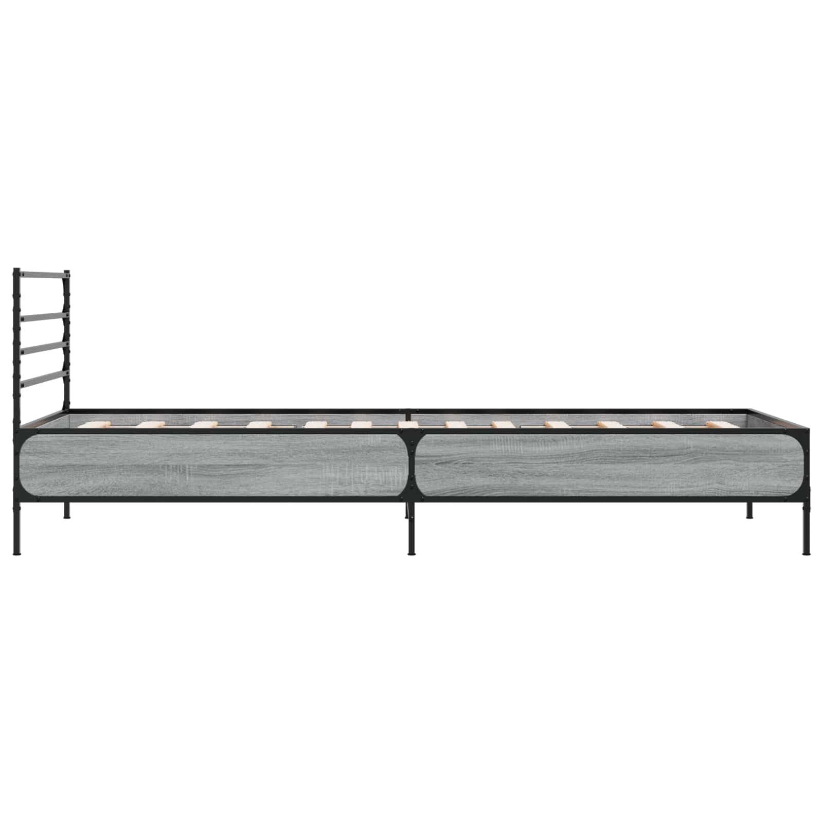 Lovos rėmas Pilka Sonoma 80 x 200 cm Apdirbta mediena